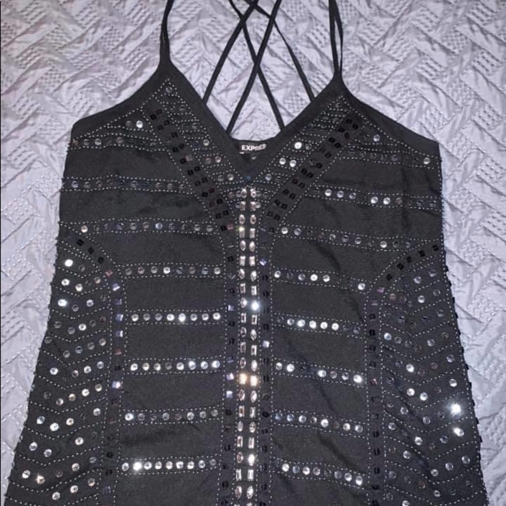 Express Sequin Tank